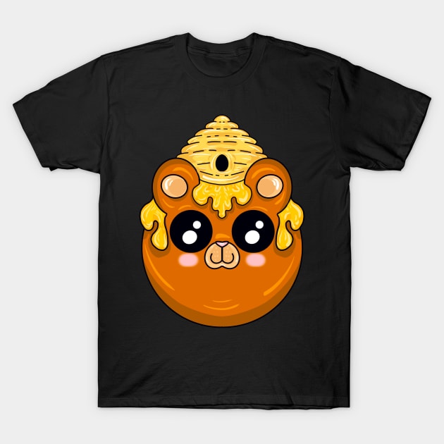 Honeycomb Bear T-Shirt by missmann